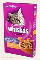 Whiskas Senior 8+ - Вискас сухой корм для пожилых кошек